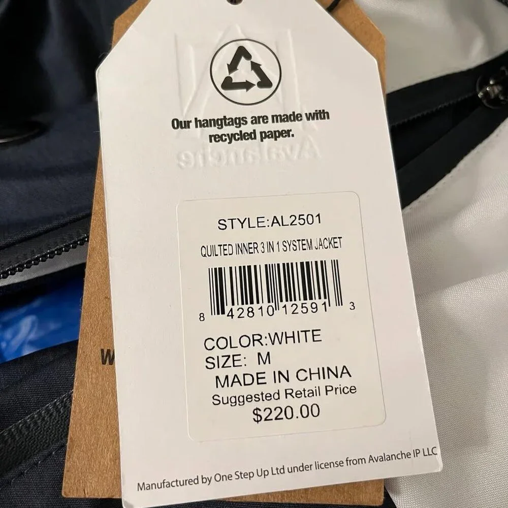 NWT Avalanche Women’s 3 in 1 Ski Jacket With Inner Puffer Vest - Picture 5 of 5